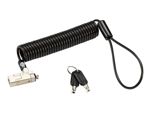 Kensington Slim NanoSaver 2.0 Portable Keyed Laptop Lock - security cable lock - supervisor keyed