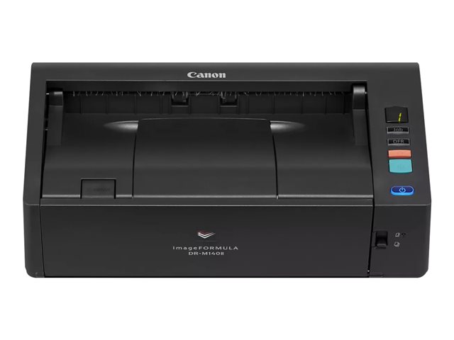 Canon imageFORMULA DR-M140II - Document scanner - Contact Image Sensor (CIS) - 216 x 356 mm - 600 dpi x 600 dpi - up to 80 ppm (mono) / up to 40 ppm (colour) - ADF (80 sheets) - up to 6000 scans per day - USB 2.0