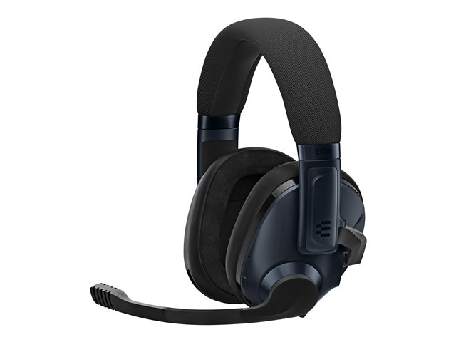 EPOS H3PRO Hybrid - Headset - full size - Bluetooth - wireless, wired - active noise cancelling - 3.5 mm jack, USB-A - sebring black