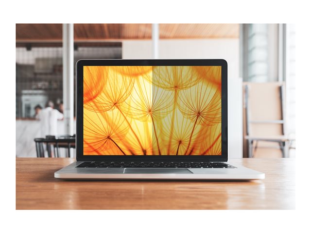 3M Bright Screen Privacy Filter - Notebook privacy filter - removable - flip - 14" - black