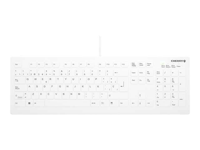 Active Key AK-C8112 - keyboard - medical - 100% full size - QWERTY - Italian - white Input Device