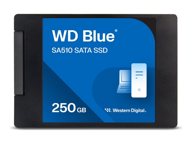 WD Blue SA510 - SSD - 250 GB - internal - 2.5" - SATA 6Gb/s