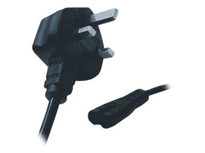 CONNEkT GEAR - power cable - BS 1363 to IEC 60320 C7