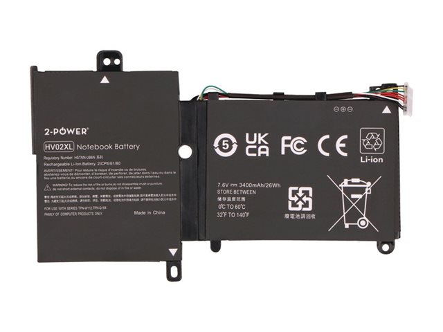 Main Battery Pack 7.6V 3400mAh
