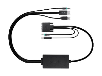 Belkin Smart - keyboard / mouse / video / audio cable - 1.83 m