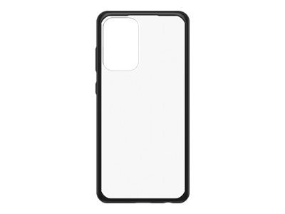OtterBox React Samsung Galaxy A72 - Black Crystal - clear/black