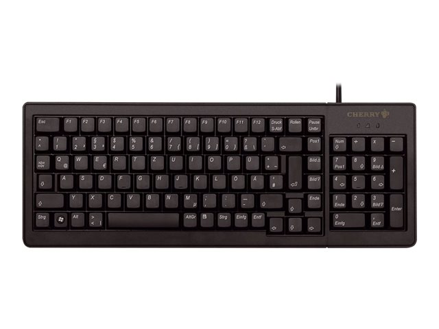 CHERRY G84-5200 XS Complete Keyboard - Keyboard - PS/2, USB - UK - black