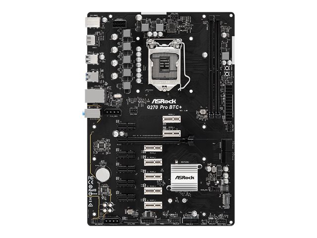 Q270 PRO BTC+ MINING MAINBOARD SOCKET 1151 12X PCIE