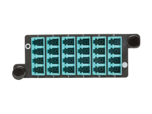 Eaton Tripp Lite Series 40GB -10GB Breakout Cassette x3 8-Fiber OM4 MTP/MPO to 12 LC Dup - fibre optic cassette