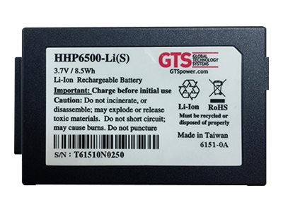 FOR DOLPHIN 6100/6500 STD 2300MAH 3.7V 6000-BTSC HHP