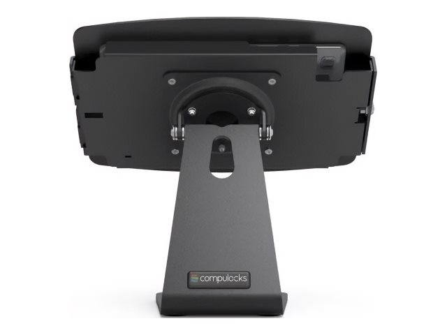 Compulocks Galaxy Tab A8 10.5" Space Enclosure Rotating Counter Stand - Stand - for tablet - rotating enclosure - lockable - high-grade aluminium - black - screen size: 10.5" - counter top, free-standing - for Samsung Galaxy Tab A8 (10.5 in)