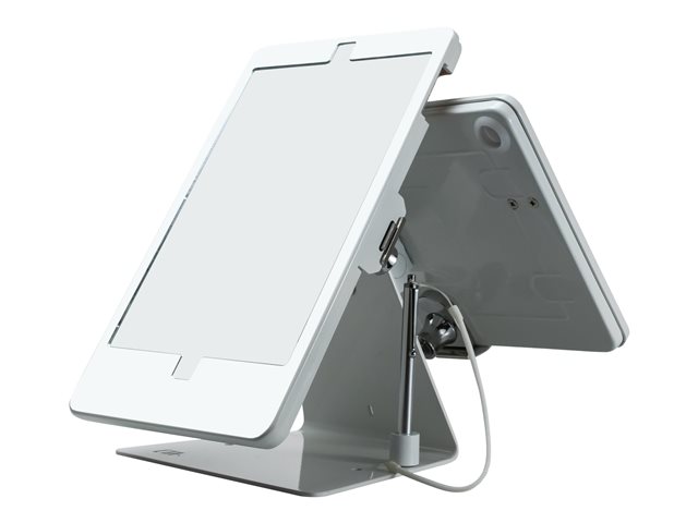 SECURITY DUAL-TABLET KIOSK STAND FOR IPADS WHITE