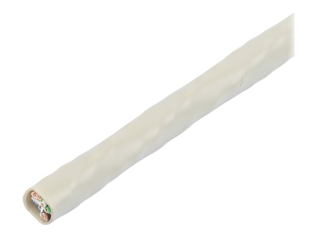 StarTech.com 1000 ft Bulk Roll of Gray CMR Cat6 Solid UTP Riser Cable - Cat 6 Riser Cable - Cat.6 CMR Ethernet Cable - 23 AWG - Gray (WIR6CMRGR) - Bulk cable - 304.9 m - UTP - CAT 6 - solid - grey