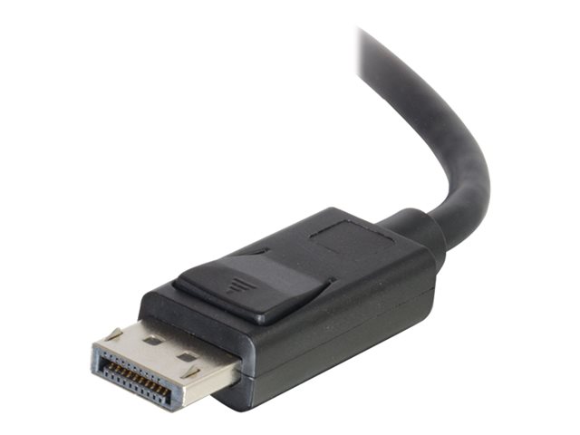 C2G 35ft DisplayPort Cable with Latches - M/M - DisplayPort cable - DisplayPort (M) to DisplayPort (M) - 10.66 m - latched - black