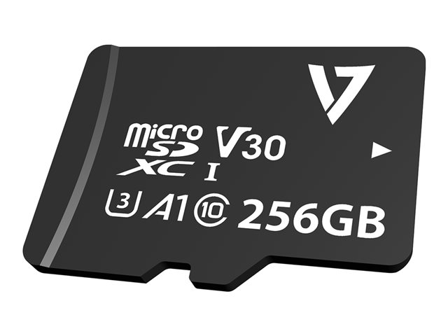 256GB MICRO SDXC V30 U3 A1 CL10MAX 95MB/S READ 30MB/S WRT
