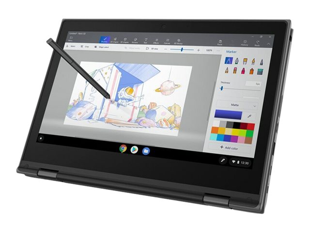 Lenovo 500e Chromebook (2nd Gen) - 11.6" - Intel Celeron - N4120 - 8 GB RAM - 64 GB eMMC - UK
