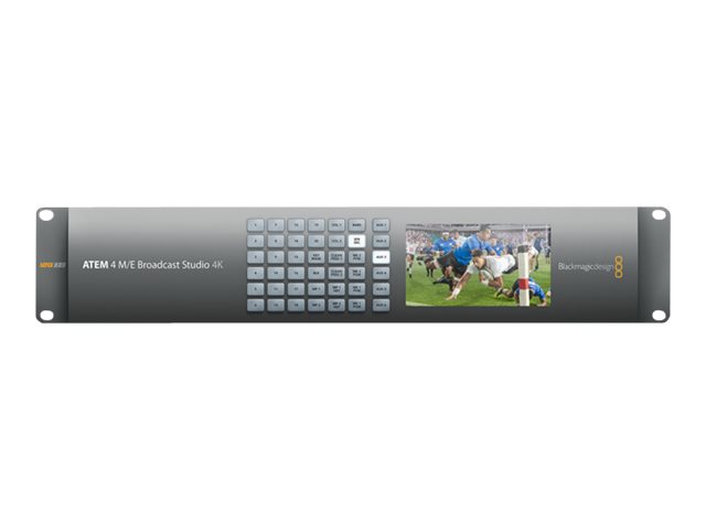 Blackmagic ATEM 4 M/E Broadcast Studio 4K A/V switcher / audio mixer
