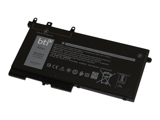 BTI 3C BATTERY LATITUDE 5280 OEM: 3DDDG 3VC9Y 451-BBZP