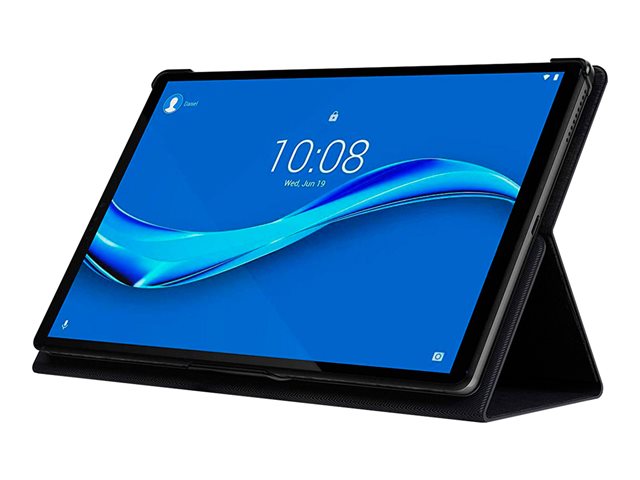 Lenovo - Flip cover for tablet - black - 10" - for Tab M10 FHD Plus (2nd Gen) ZA5T, ZA5V, ThinkCentre M75t Gen 2 11W5