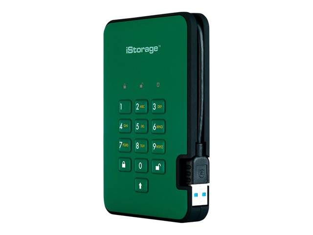 iStorage diskAshur² - hard drive - 5 TB - USB 3.1 - TAA Compliant