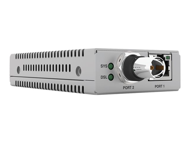 Allied Telesis AT MMC6006 - Network extender - GigE, Ethernet over VDSL2 - 10Base-T, 100Base-TX, 1000Base-T - RJ-45 / BNC - up to 3 km