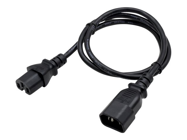 AddOn - Power extension cable - IEC 60320 C14 to power IEC 60320 C13 - AC 100-250 V - 1.83 m