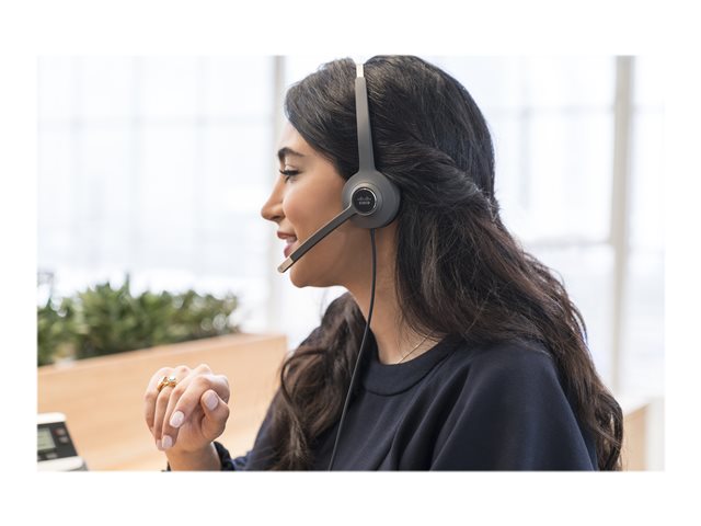 Cisco 532 Wired Dual - Headset - on-ear - wired - for Cisco DX70, DX70 - MSRP, DX80, DX80 (No Radio), IP Phone 8851, 8861, 8865, 8865NR
