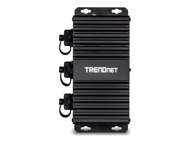 TRENDnet TI-EU120 - network/power extender - 10Mb LAN, 100Mb LAN, 1GbE - TAA Compliant