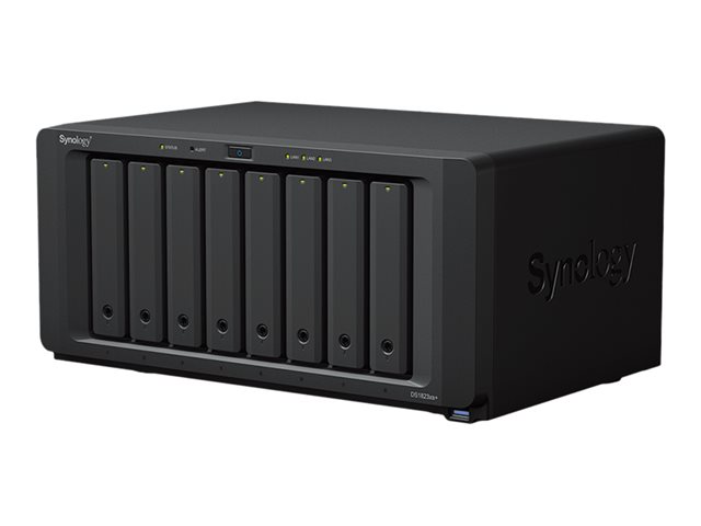 Synology Disk Station DS1823XS+ - NAS server - 8 bays - SATA 6Gb/s - RAID RAID F1, JBOD, 0, 1, 5, 6, 10 - RAM 8 GB - Gigabit Ethernet / 10 Gigabit Ethernet - iSCSI support