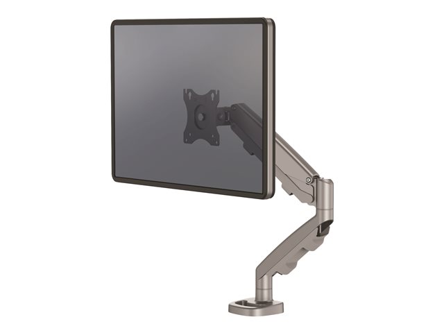 Fellowes Eppa - mounting kit - for Monitor - silver, RAL 9023