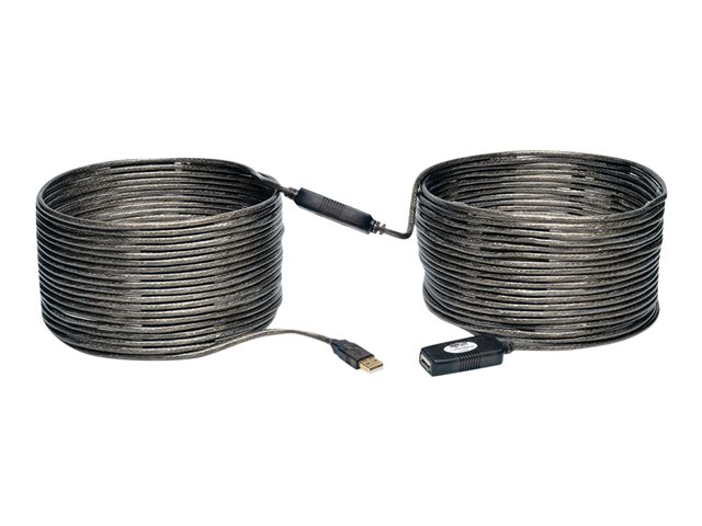 Eaton Tripp Lite Series 20M USB 2.0 Hi-Speed Active Extension Repeater Cable USB-A M/F 65' 65ft 20 Meter - USB extension cable - USB to USB - 20 m