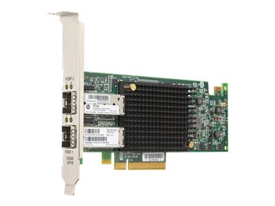 HPE StoreFabric CN1200E - Network adapter - PCIe 3.0 x8 low profile - 10Gb Ethernet x 2 - for Apollo 4510 Gen10, ProLiant XL170r Gen10, XL190r Gen10, StoreEasy 3850