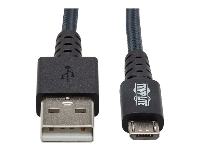 Tripp Lite Heavy Duty USB-A to USB Micro-B Charging Sync Cable Android 10ft 10' - USB cable - Micro-USB Type B to USB - 3.05 m
