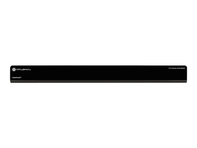 Atlona OmniStream 238 IP to Analog Audio Bridge audio over IP decoder