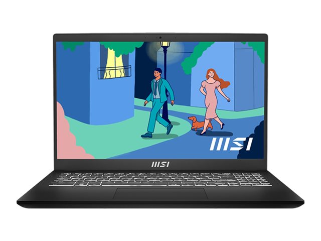 MSI Modern 15 B12M-027UK - 15.6" - Intel Core i7 - 1255U - 8 GB RAM - 512 GB SSD