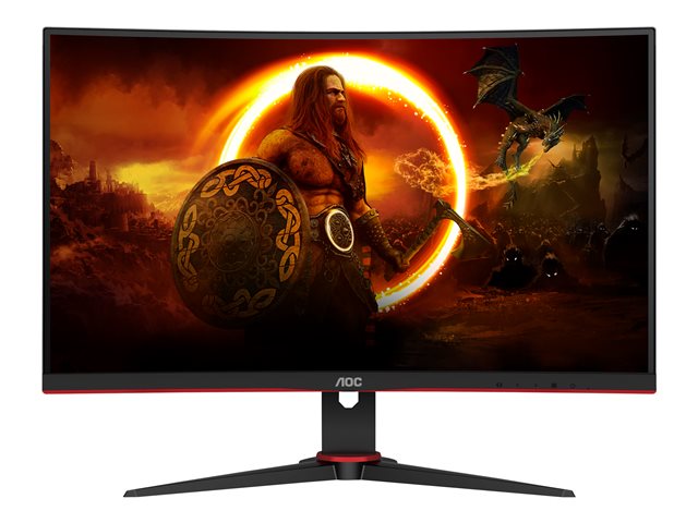 AOC Gaming C27G2ZE/BK - LED monitor - curved - Full HD (1080p) - 27"