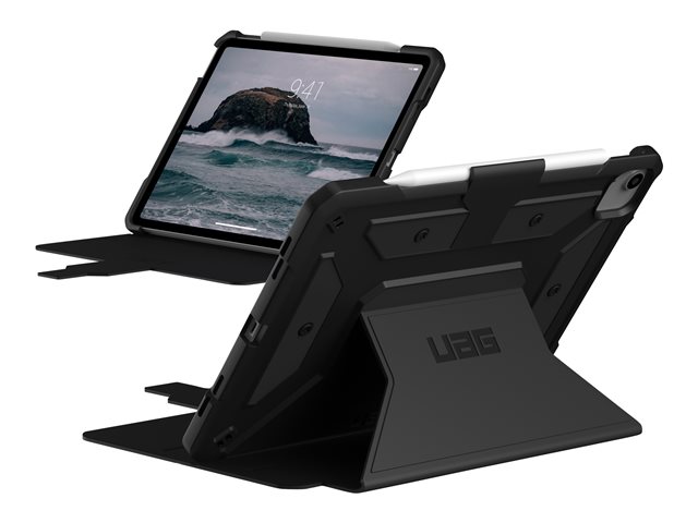 UAG Rugged Case for Apple iPad Air 10.9-inch (2022) - Metropolis SE Black - flip cover for tablet
