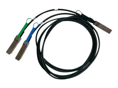 NVIDIA - 200GBase direct attach cable - QSFP56 to QSFP56 - 1 m - passive