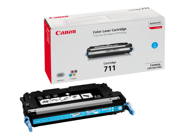 Canon 711 - cyan - original - toner cartridge
