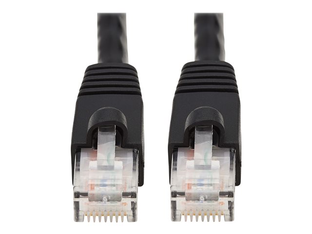Eaton Tripp Lite Series Cat6a 10G Snagless UTP Ethernet Cable (RJ45 M/M), Black, 14 ft. (4.27 m) - patch cable - 4.27 m - black