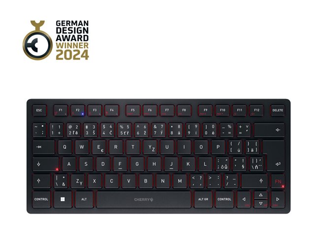 CHERRY KW 9200 MINI WIRELESS KEYBOARD BLACK CZECH REPUBLIC