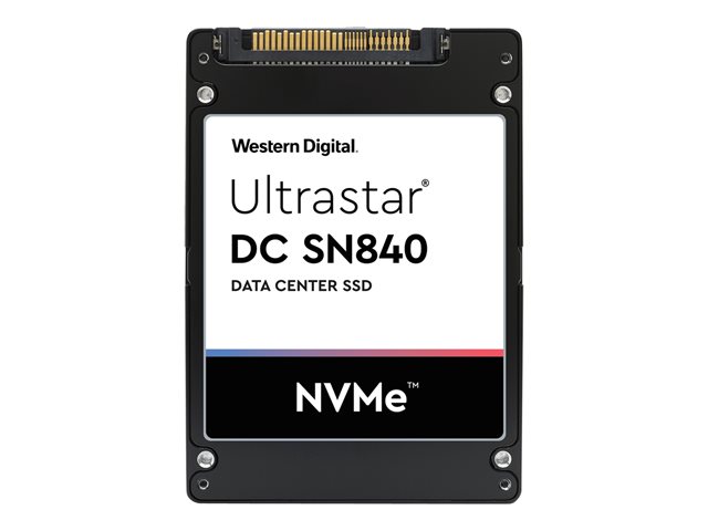 WD Ultrastar DC SN840 WUS4BA176DSP3X4 - SSD - 7680 GB - internal - 2.5" - U.2 PCIe 3.1 x4 (NVMe)