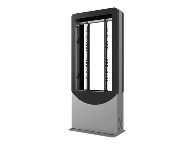 Peerless Portrait Back-to-Back Kiosk KIPC2542B-3-EUK - stand - for 2 LCD displays / AV System - gloss black