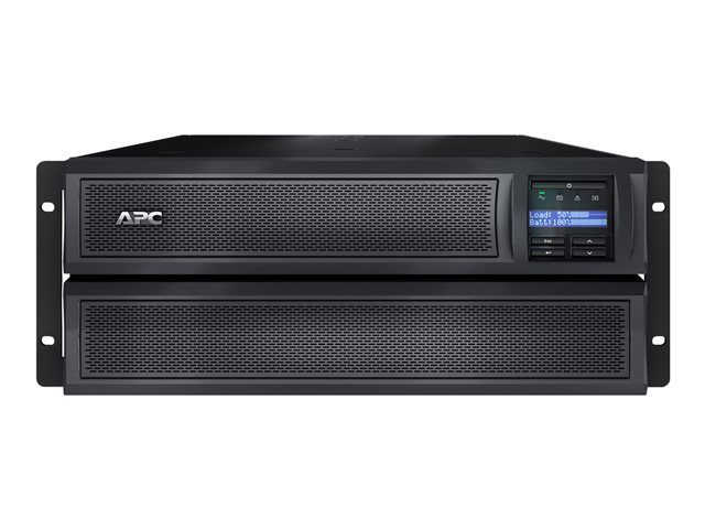 APC Smart-UPS X 2200 Rack/Tower LCD - UPS (rack-mountable / external) - AC 208/240 V - 1980 Watt - 2200 VA - 1-phase - Ethernet 10/100, RS-232, USB - output connectors: 12 - 4U - black - APC Take-Back - with APC UPS Network Management Card