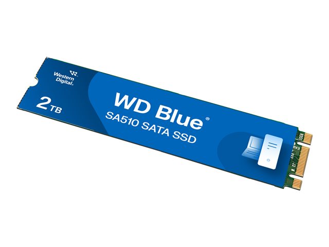 WD Blue SA510 WDS200T3B0B-00C7C0 - SSD - 2 TB - internal - M.2 2280 - SATA 6Gb/s