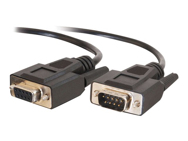 C2G - serial extension cable - DB-9 to DB-9 - 15 m
