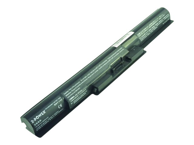 2-Power Main Battery Pack - Laptop battery (Short Life) - Lithium Ion - 4-cell - 2600 mAh - for Sony VAIO Fit 14E, 15E