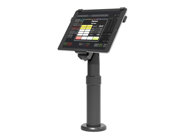 Compulocks iPad 10.2" Adjustable Height POS Kiosk Single stand - for tablet - black