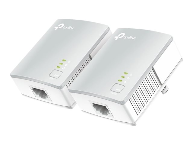 TP-Link TL-PA4010 KIT - Starter Kit - powerline adapter kit HomePlug AV (HPAV) - wall-pluggable (pack of 2)