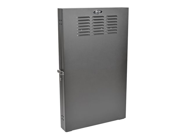 Eaton Tripp Lite Series 2U Wall Mount Low Profile Rack Enclosure Cabinet 36" Deep - Rack cabinet - wall mountable - black - 2U - 19"